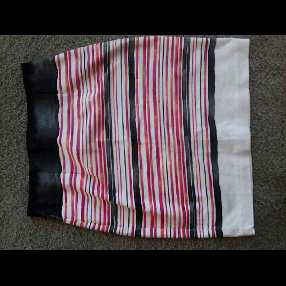 Striped skirt